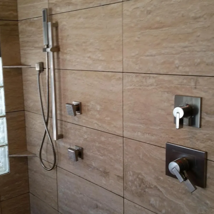 Shower fixture installation for Water Heater Replacement in Orinda